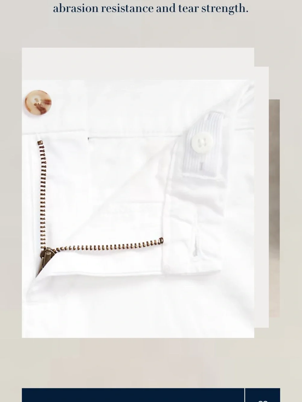 Ralph Lauren White boys Cotton Chinos